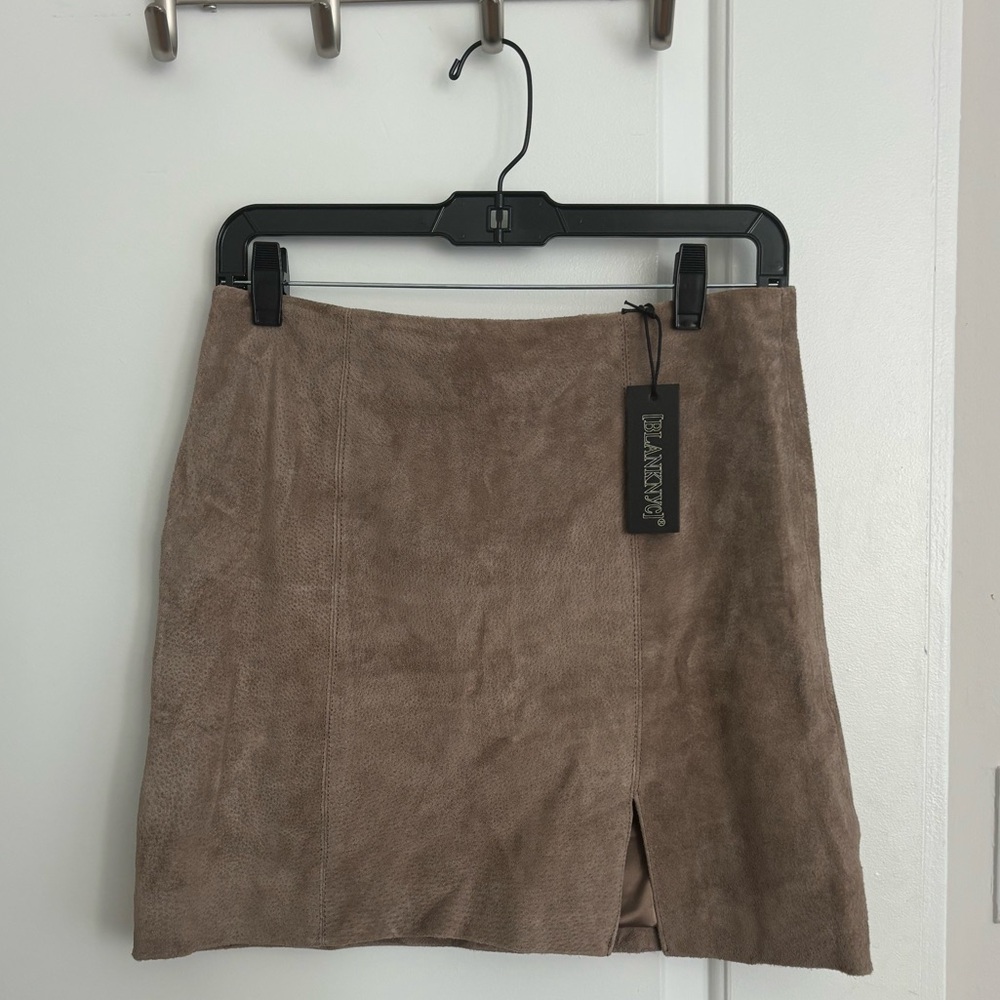 Blank NYC Suede Skirt in Midnight Toker size 27